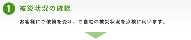 被災状況の確認